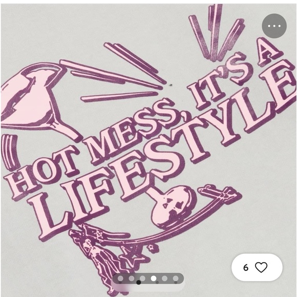 Hot Mess Alix Earle Gray Sweatpants - Picture 4 of 8